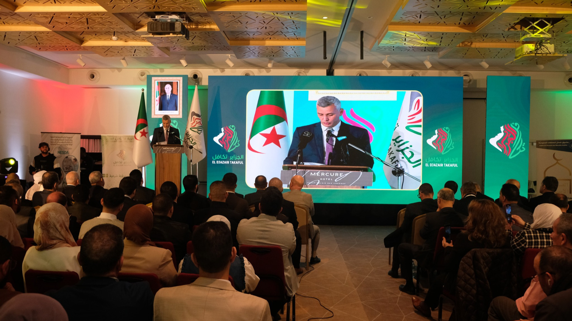 Organisation de l'événement de distribution des excédents d'assurance par El Djazaïr Takaful
