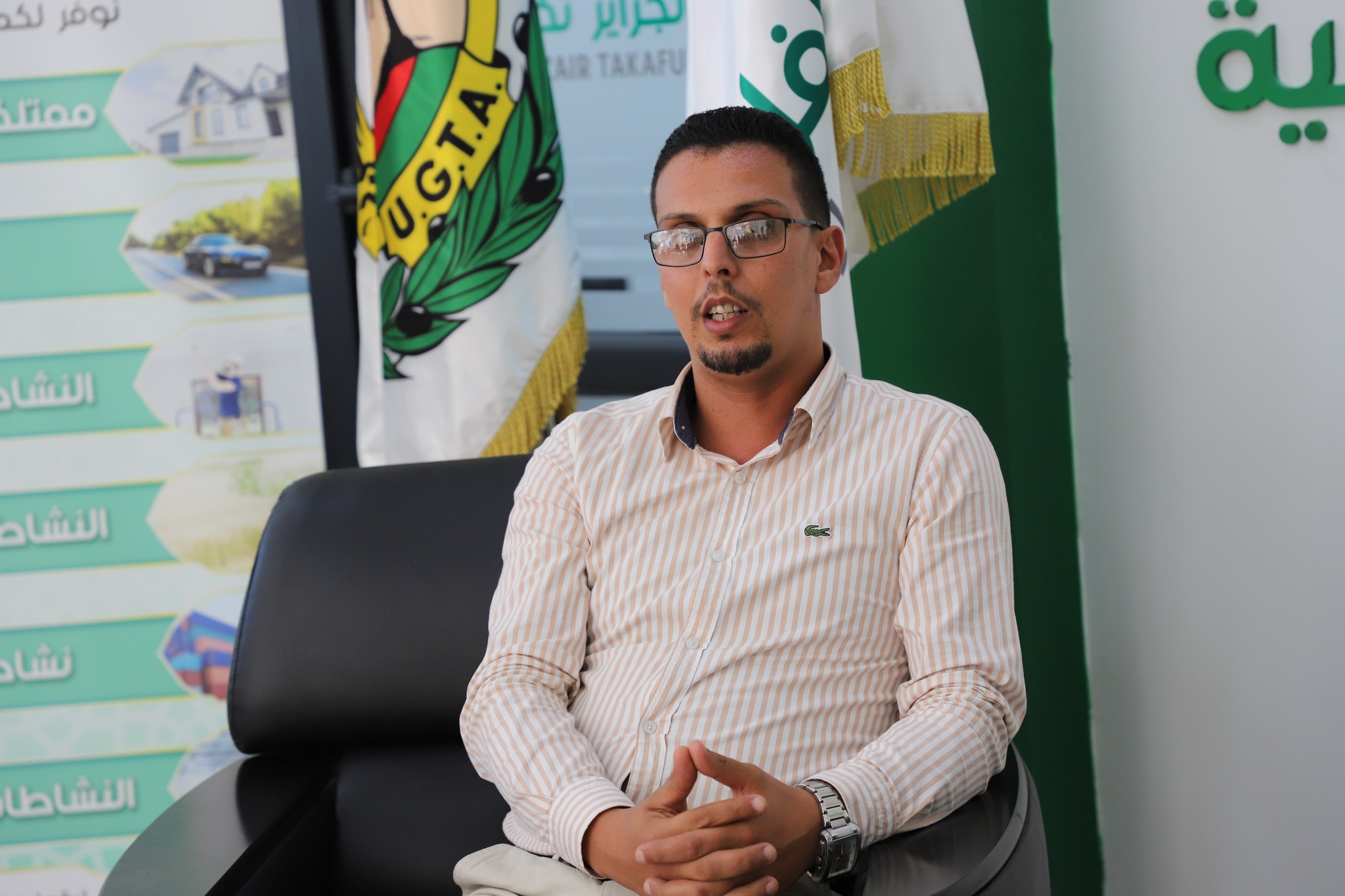 Signature d'un contrat d'assurance El Djazair Takaful avec UGTA_SNTT